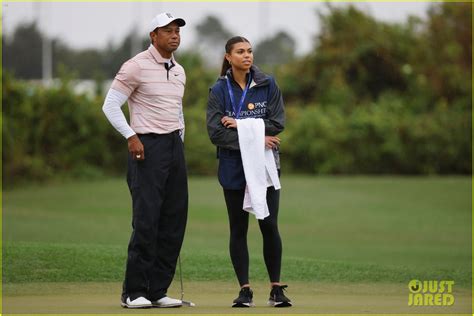 Tiger Woods Competes in Golf Tournament With Son Charlie, Daughter Sam ...