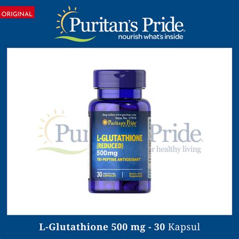 Jual Puritan S Pride L Glutathione Mg Kapsul Jakarta Pusat