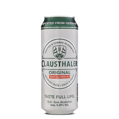 Пиво Clausthaler Original безалкохолно лименка 0,5L 1/24 - AMARO