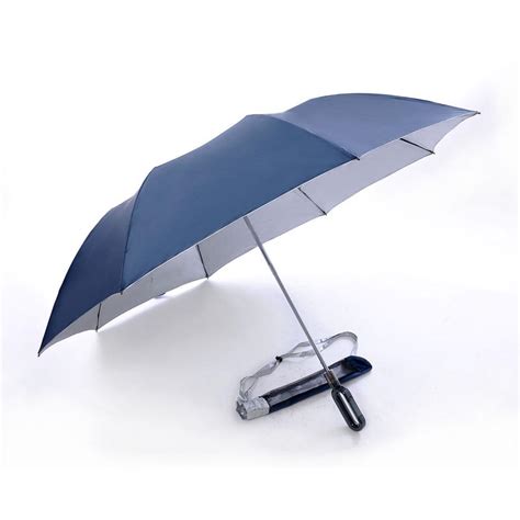 Fold Windproof Foldable Golf Umbrella Navy Blue Hkgfa Psw Nb