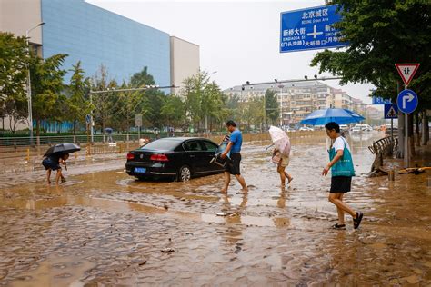 Alluvioni In Cina Il Bilancio Delle Piogge Record A Pechino Sale A