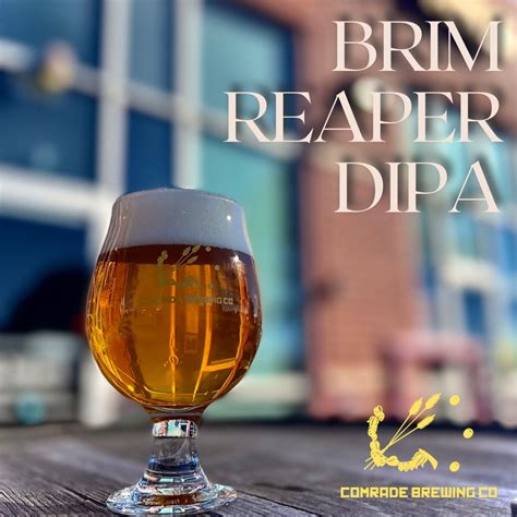 9/21: Brim Reaper Double IPA Release - Comrade Brewing | Denver