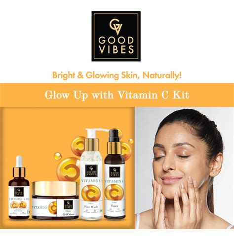 Good Vibes Glow Up With Vitamin C Kit