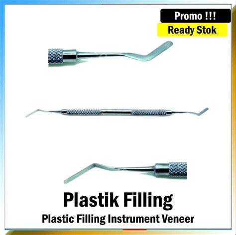 Dental Composite Plastik Plastis Plastic Filling Instrument Veneer