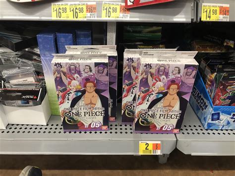 3 One Piece Starter Deck 5 - Film Edition in stock at the Walmart in