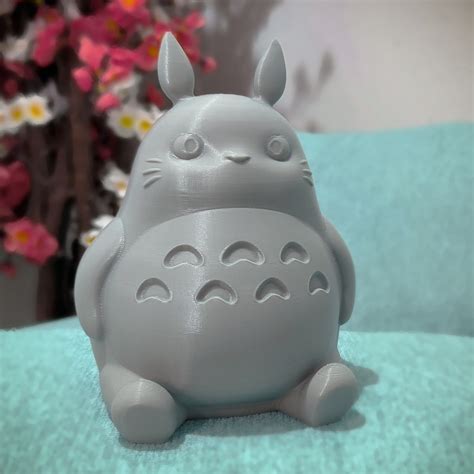 Stl File Totoro Piggy Bank 3d Print File Stl 125x12x15cm 🏦 ・3d Print