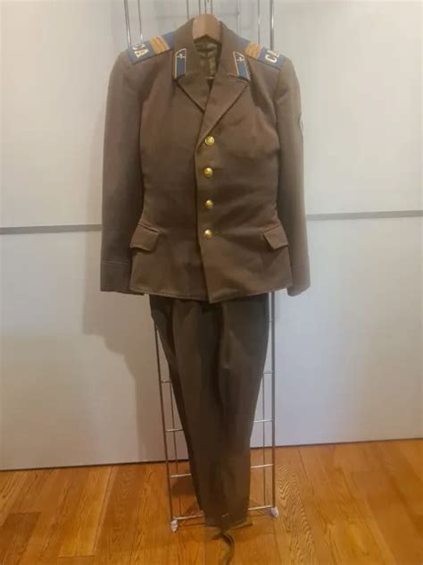 RARA UNIFORME SERGENTE Paracadutista Dell URSS Anni 70 CCCP UDSSR