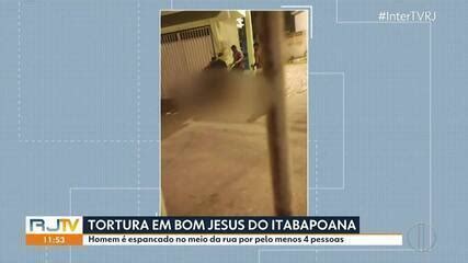 V Deo Mostra Homem Sendo Espancado Na Rua Em Bom Jesus Do Itabapoana