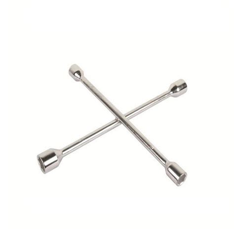 Chrome Plated Stainless Steel Cross Wheel Spanner Packaging Box Size