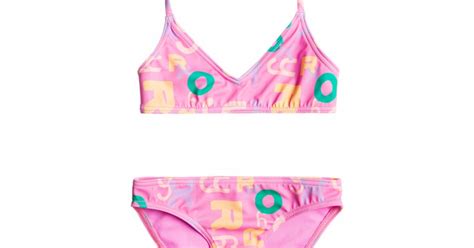 Roxy FUNNY BAMBINO TRIANGLE TWO PIECE BIKINI SET ERLX203174 MGJ5