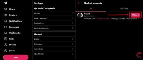How To Unblock Someone On Twitter