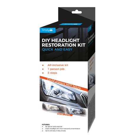 Simply Auto Headlight Restoration Kit Hrk