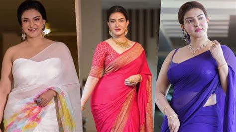 Get The Look No One Carries Off A Saree Like Honey Rose Honey Rose S