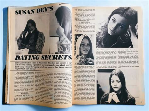 Susan Dey 16 Magazine December 1971 Susan Dey Susan Told You So