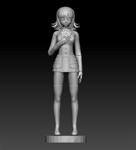 Stl File Chiaki Nanami Danganronpa・3d Printing Design To Download・cults