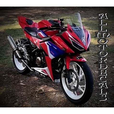 Jual Striping Honda CBR 150 R Facelift Variasi Hrc Custom Stiker