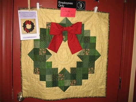 Christmas Wreath Christmas Wreaths Christmas Crafts Christmas Quilts