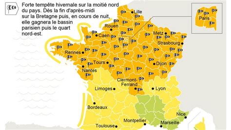 L Le De France Plac E En Vigilance Orange Aux Vents Violents France Bleu