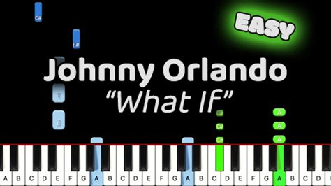 Johnny Orlando – What If – Easy – MARKS PIANO