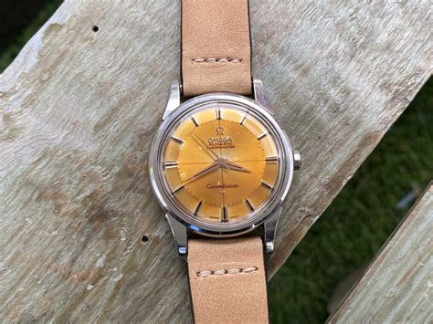 Omega Constellation Pie Pan Reloj Vintage Suizo Autom Tico