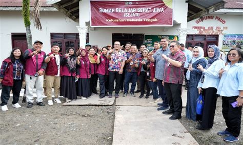 Kunjungi Rumah Belajar Sehat Jiwa Helvetia Plt Wali Kota Medan