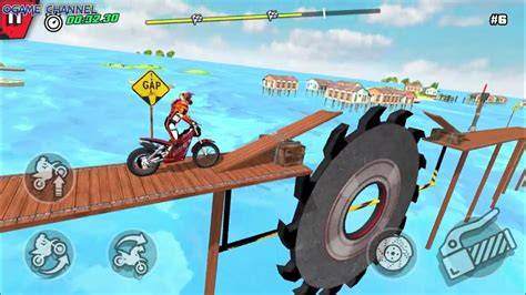 Trials Mania Motor Bike Races Ocean Mode Impossible Stunts Bike