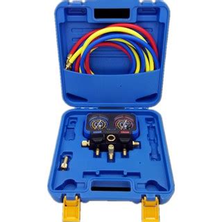 VALUE Manifold Gauge Set Double Single VRM2 B 0701 VMG 2 R410A B