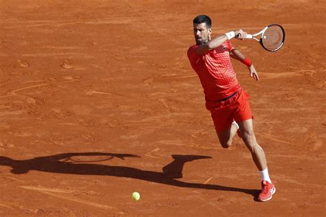 Novak Djokovic Inicia Con El Pie Derecho En Montecarlo