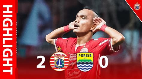 HIGHLIGHT Persija Jakarta 2 0 Persib Bandung BRI Liga 1 2022 2023