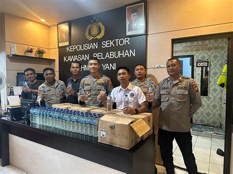 Lagi Polsek Pelabuhan A Yani Ternate Kembali Sita Ratusan Botol CT