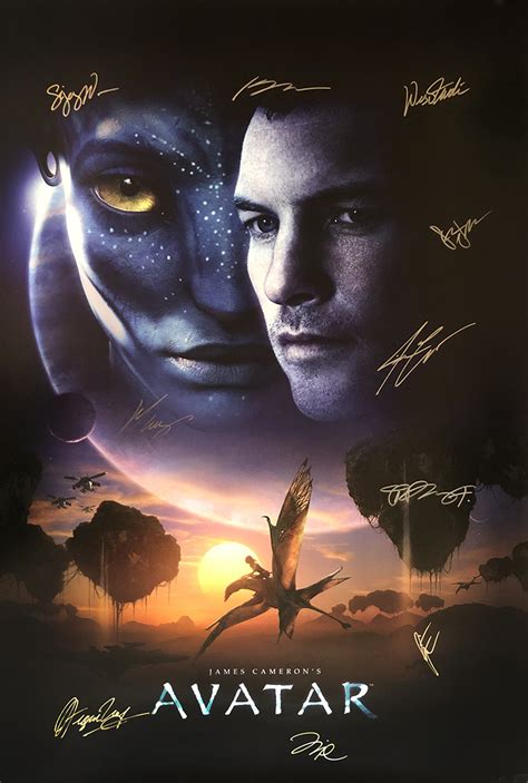 AVATAR MOVIE POSTER SIGNED - Posters