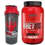 Super Whey 100 Pure Morango 907g Coqueteleira Integralmédica