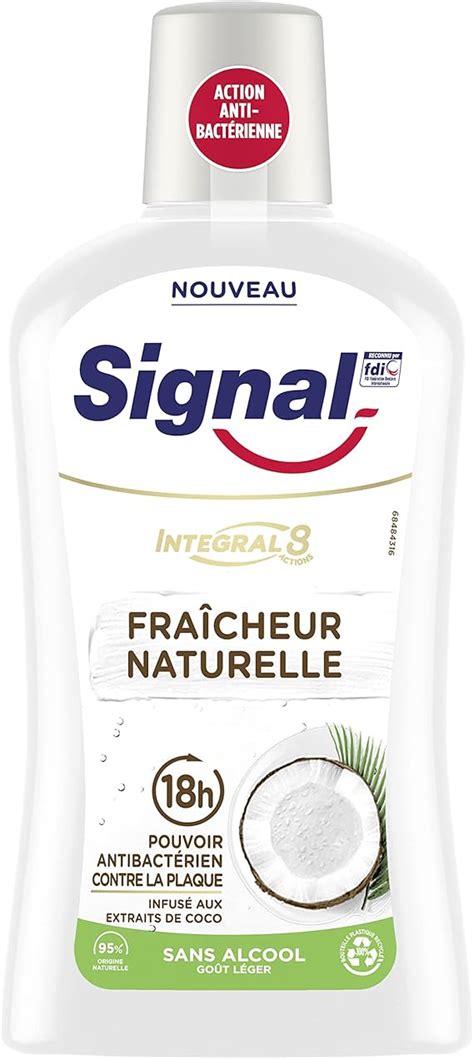 Signal Bain de Bouche Antibactérien Integral 8 Nature Elements