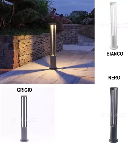 Lampione Lampioncino Da Esterno Palo Illuminazione Giardino Cm V