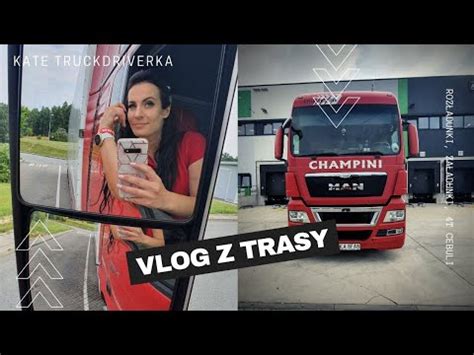 Praca kierowcy chłodni VLOG z trasy nocka MAN Kate Trucking