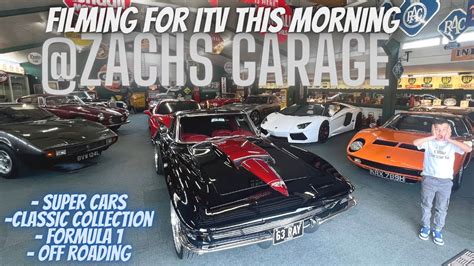 Zachs Garage Tour Film For ITV This Morning YouTube