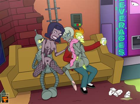 Rule 34 Bender Bending Rodriguez Breasts Esther Futurama Female Futurama Human Machine