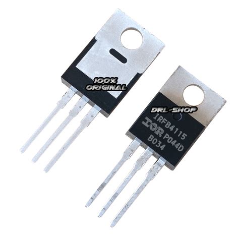 Kit Irfb Transistor Irfb Mosfet Original Taramps Shopee Brasil