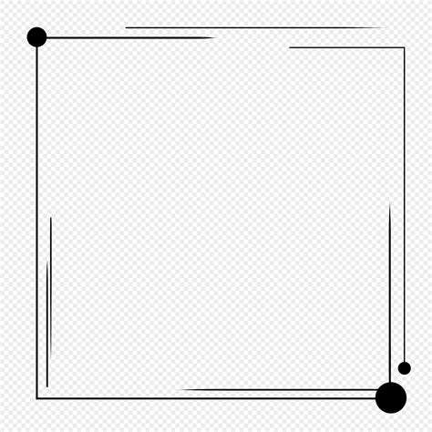 Line Round Simple Border Png Imagepicture Free Download 401258547