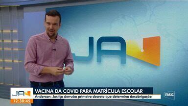 Jornal do Almoço Chapecó Vacina da covid para matrícula escolar