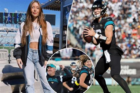 Trevor Lawrence's wife, Marissa, reacts to Jaguars' wild win