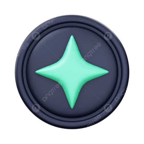 Renderizado De Icono D De Estrella Png Icono De Estrella D N