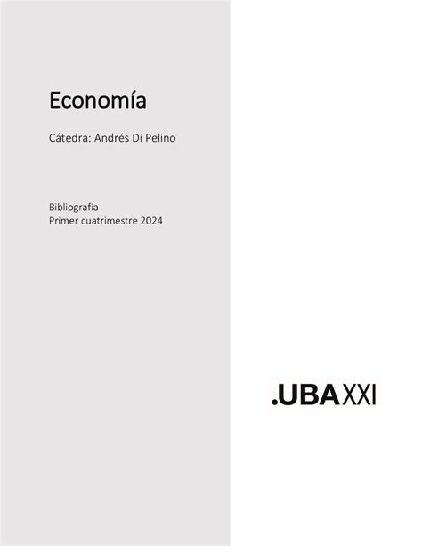 Economia de Di Pelino Resúmenes de Economía Docsity