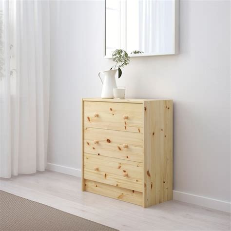 Buy RAST Chest of 3 Drawers, Pine Online UAE - IKEA