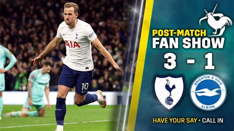 Tottenham Vs Brighton • Fa Cup 4th Round [post Match Fan Show] Youtube