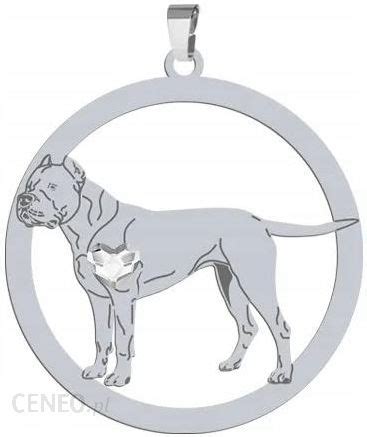 Mejk Jewellery Zawieszka Srebro 925 Z Psem Dog Argentyński Ceny i