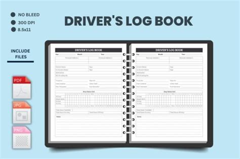 Driver S Logbook Kdp Interior Graphic By Armanmojumdar Creative