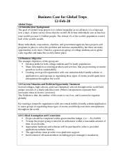 F19 Group MGMT8490 Business Case Group Project Part 1 Doc