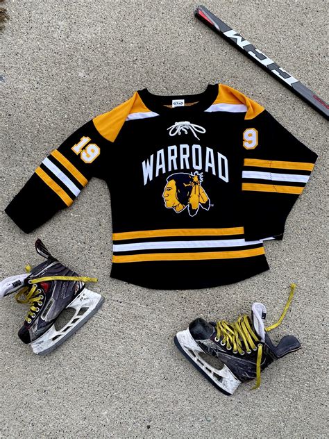 warroad warrior hockey jersey adult warroad threads warroad mn