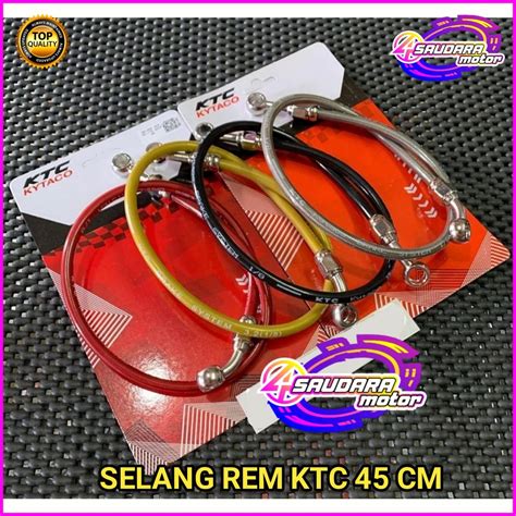 Jual Selang Rem Ktc Original Ready Ukuran Depan Belakang Universal